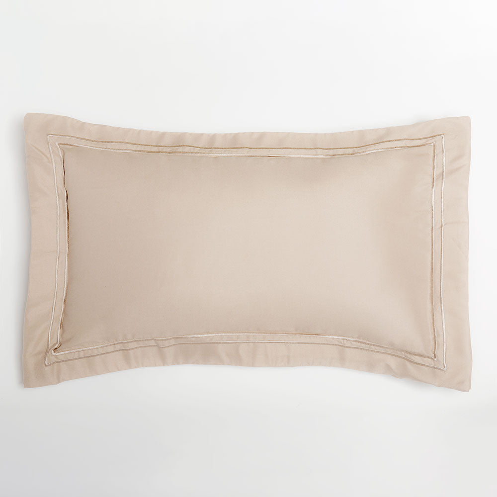 Lumbar Stitched Frame Pillowcase Overstock Sheets