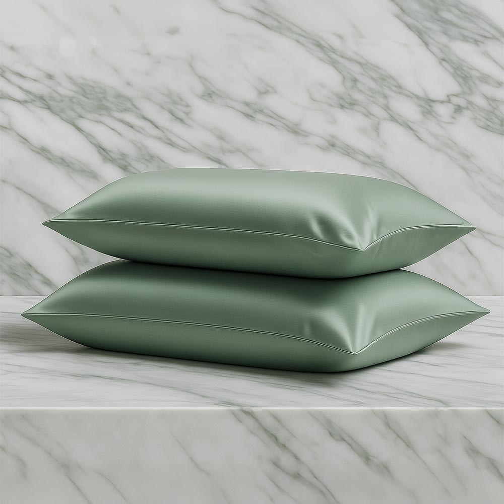 Luxe 100% Bamboo Sateen Pillowcase Set