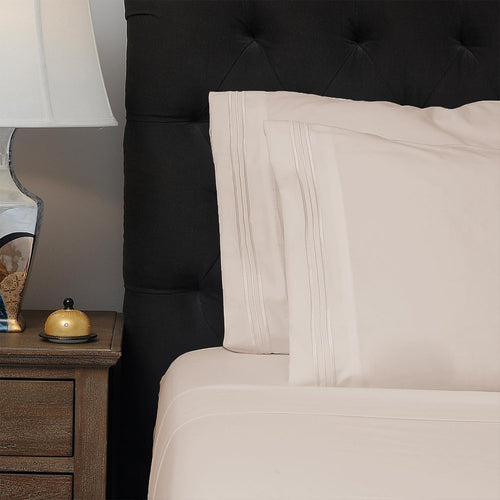 Split King Bamboo Sheets: Cooling, Deep Pocket, Hypoallergenic, Wrinkle-Free, Corner Straps