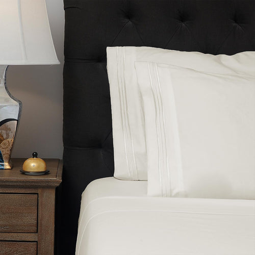Split California King Bamboo Sheets: Cooling, Deep Pocket, Hypoallergenic, Wrinkle-Free, Corner Straps