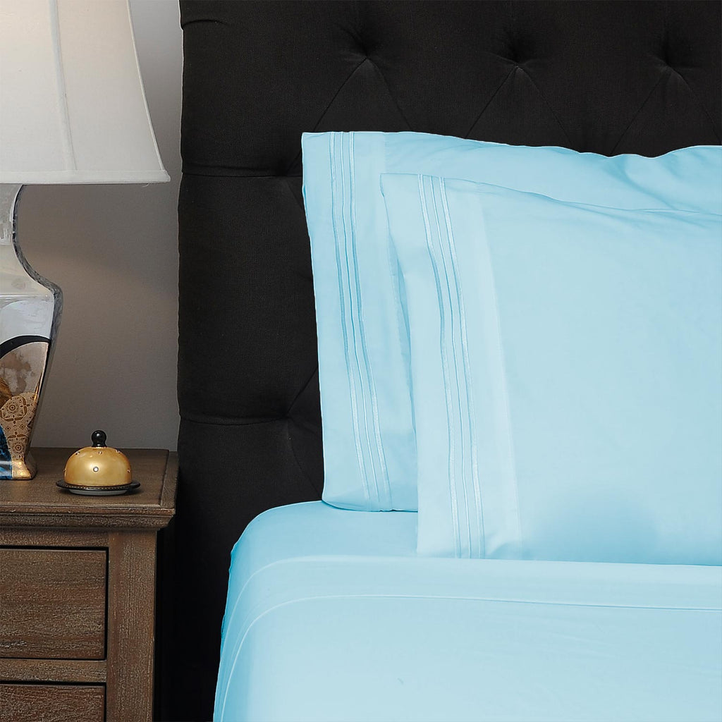Split Top California King Bamboo Sheets Cooling, Deep Pocket, Hypoall