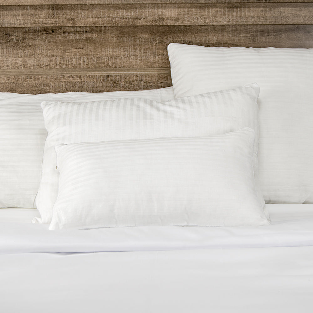 Luxury Hotel Quality Goose Down Alternative Pillows Low Medium Fill Overstock Sheets