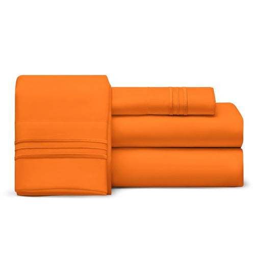 Split Queen Sheets, 1800 Thread Count Ultra Comfort Sheets, Deep Pocket