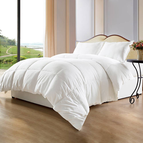 Luxury Goose Down Alternative Comforter, All Season, Medium fill, Hypoallergenic