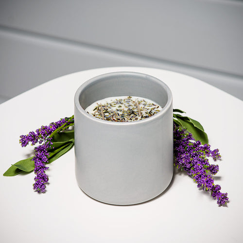 Handmade Fresh Lavender Soy Candle (10oz)