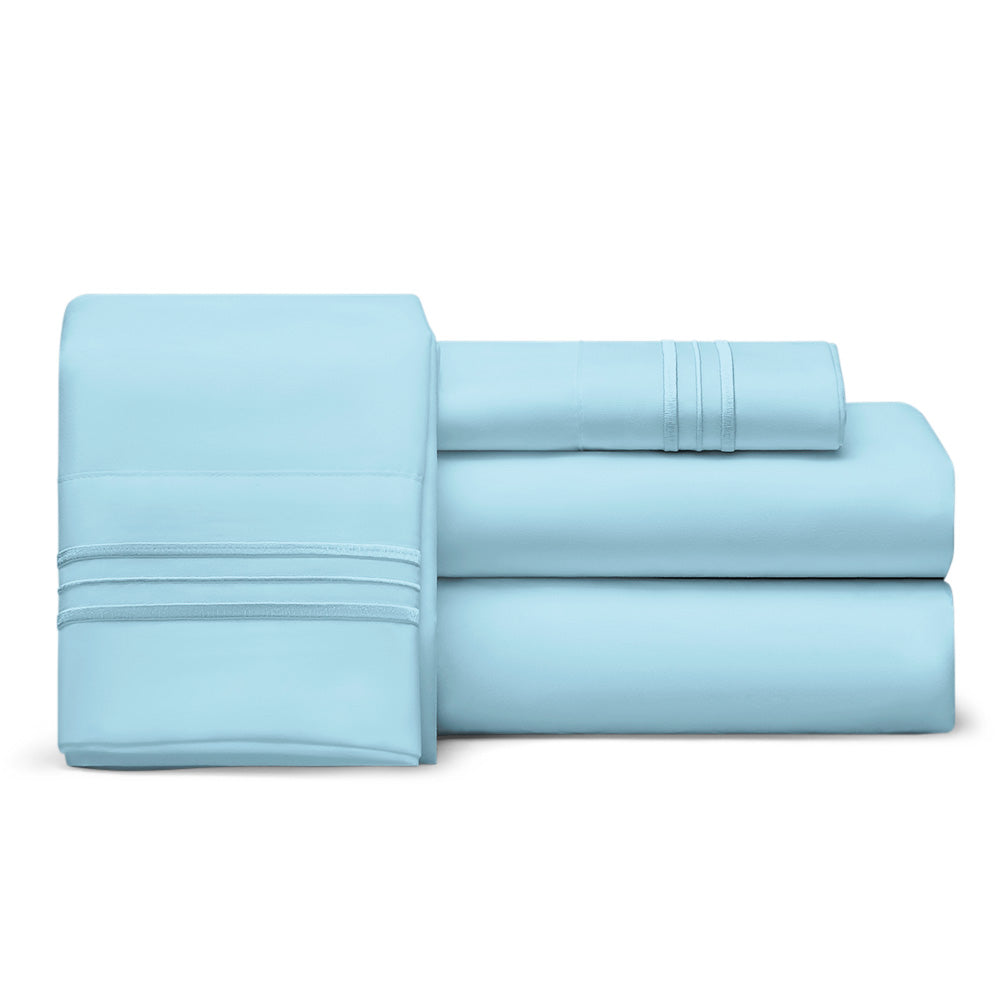 California King Sheets, 1800 Thread Count Ultra-Comfort, Deep Pocket, Hypoallergenic Sheets