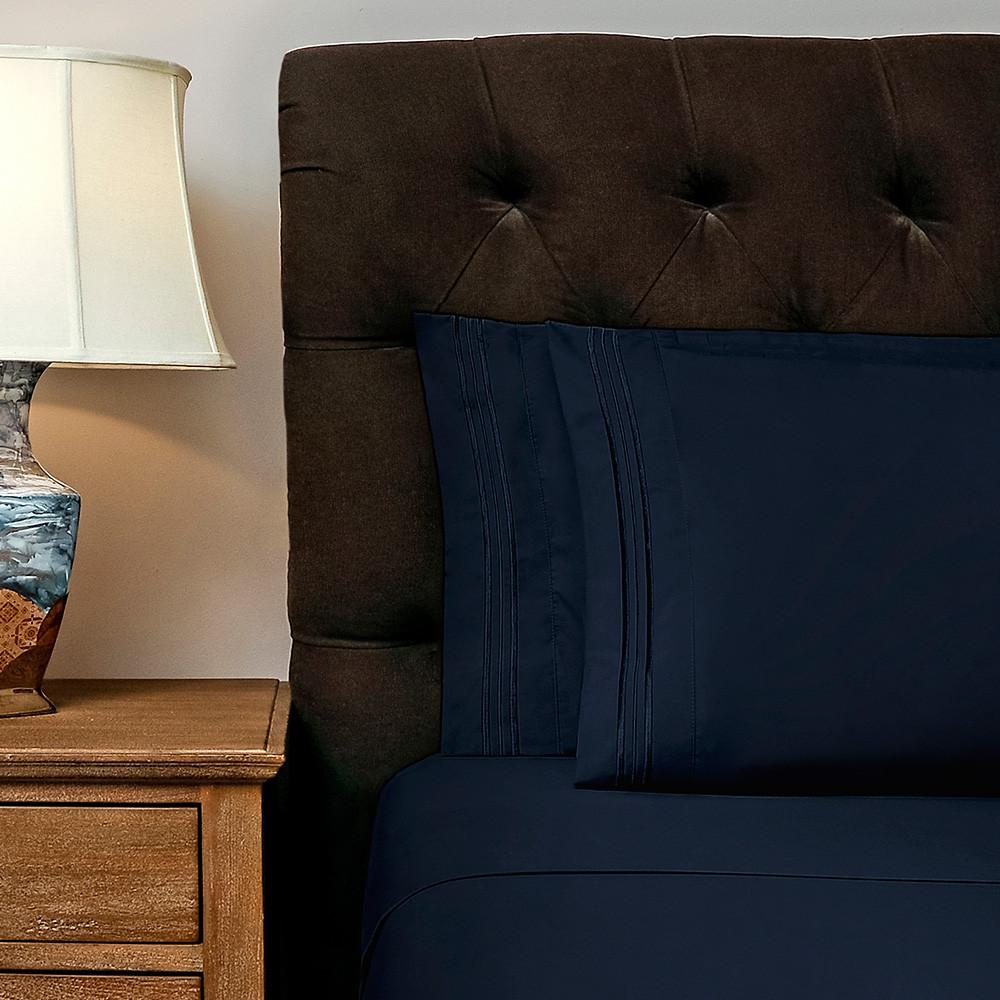 Split Queen Sheets, 1800 Thread Count Ultra Comfort Sheets, Deep Pocke