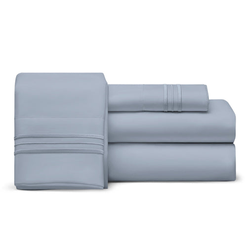 Split Top King Sheet Set (Flex), 1800 Thread Count Ultra Comfort, Deep Pocket