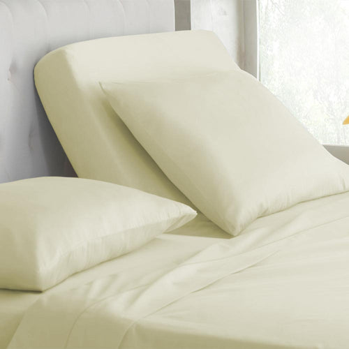 Split Top Queen Sheet Set (Flex), 1800 Thread Count Ultra Comfort, Deep Pocket