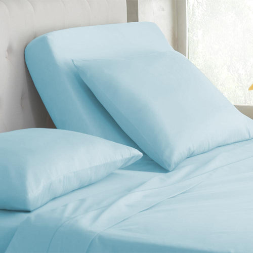 Split Top Queen Sheet Set (Flex), 1800 Thread Count Ultra Comfort, Deep Pocket