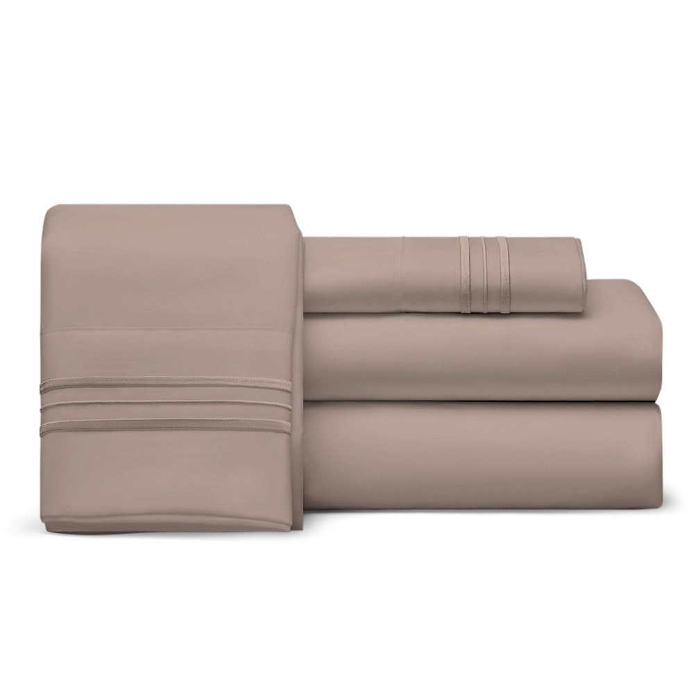 California King Sheets, 1800 Thread Count Ultra-Comfort, Deep Pocket, Hypoallergenic Sheets