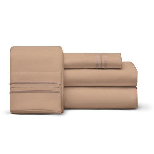 Twin XL Sheet Set, 1800 Thread Count Ultra-Comfort, Deep Pocket, Hypoallergenic Sheets