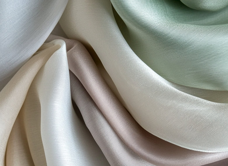 Bamboo fabric swatches